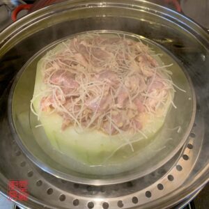 Auntie Emilys Kitchen-Steamed Winter Melon with Pork-Step 5