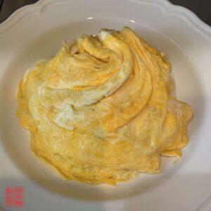 Auntie Emilys Kitchen-Tornado Omelet Rice with Meat Sauce-Egg-Step5