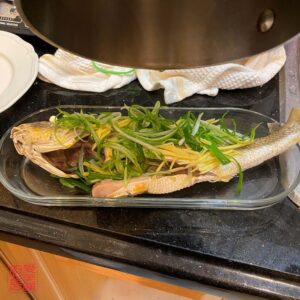 Auntie Emilys Kitchen-Chinese Steamed Fish-Step 12