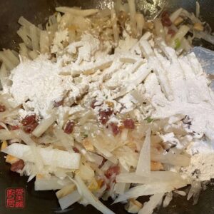 Auntie Emilys Kitchen-Steamed Radish Cake-Step27