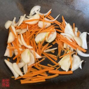Auntie Emilys Kitchen-Silver Needle Noodles-Frying-Step7