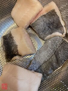 Auntie Emilys Kitchen-Spicy Bean Paste Avocado on Sablefish-Step1