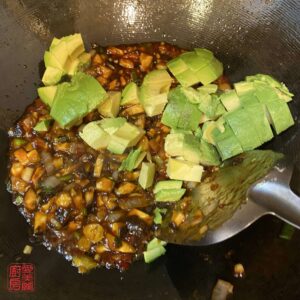 Auntie Emilys Kitchen-Spicy Bean Paste Avocado on Sablefish-Step11