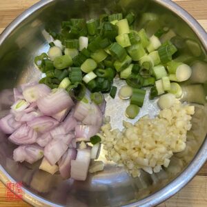Auntie Emilys Kitchen-Spicy Bean Paste Avocado on Sablefish-Step2