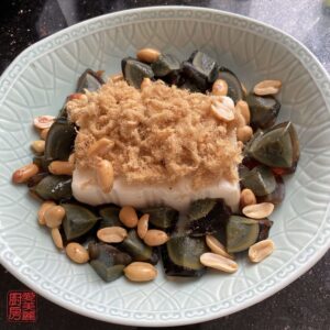 Auntie Emilys Kitchen-Tofu with Century Egg Cold Dish-Step8