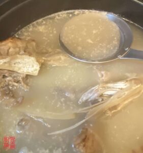 Auntie Emilys Kitchen-Mustard Greens, Clams and Fish Head Soup-Step12