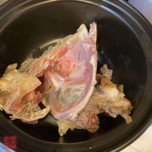 Auntie Emilys Kitchen-Mustard Greens, Clams and Fish Head Soup-Step7