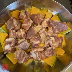 Auntie Emilys Kitchen-Steamed Squash with Pork Ribs-Step6