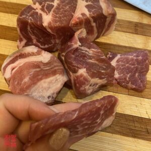 Auntie Emlys Kitchen-Easy Sweet and Sour Pork-Step1