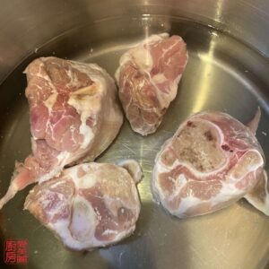 Auntie Emilys Kitchen-Lotus Root and Dried Octopus Soup-Step1