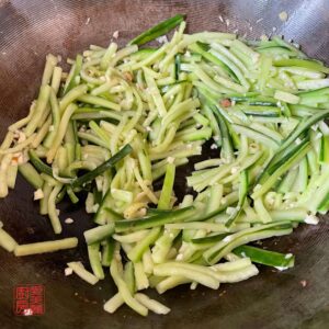 Auntie Emilys Kitchen - Cucumber and Pork Stir-Fry -Step 14