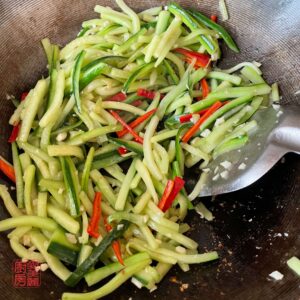 Auntie Emilys Kitchen - Cucumber and Pork Stir-Fry -Step 15
