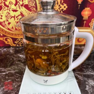 Auntie Emilys Kitchen-Honeysuckle Chrysanthemum Tea-Step 9
